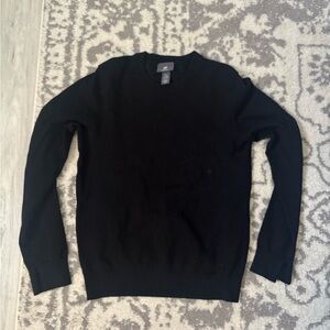 H&M Classic Black Crewneck Sweater